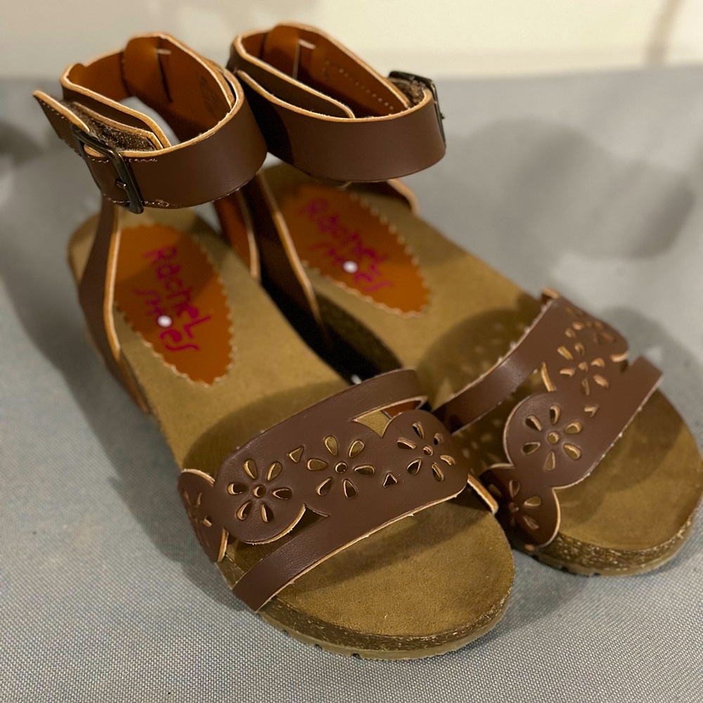 Brown Sandals- Child Size 13